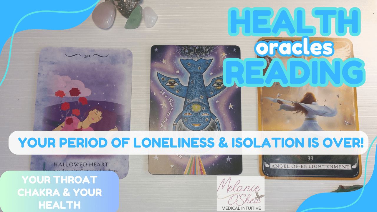 No more loneliness for you! | Throat Chakra oracle card reading ...